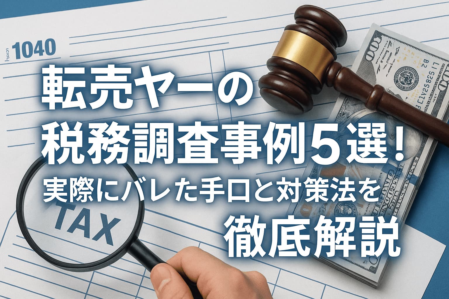 転売ヤーの税務調査事例5選！実際にバレた手口と対策法を徹底解説 - 岩本隆一税理士事務所｜横浜駅